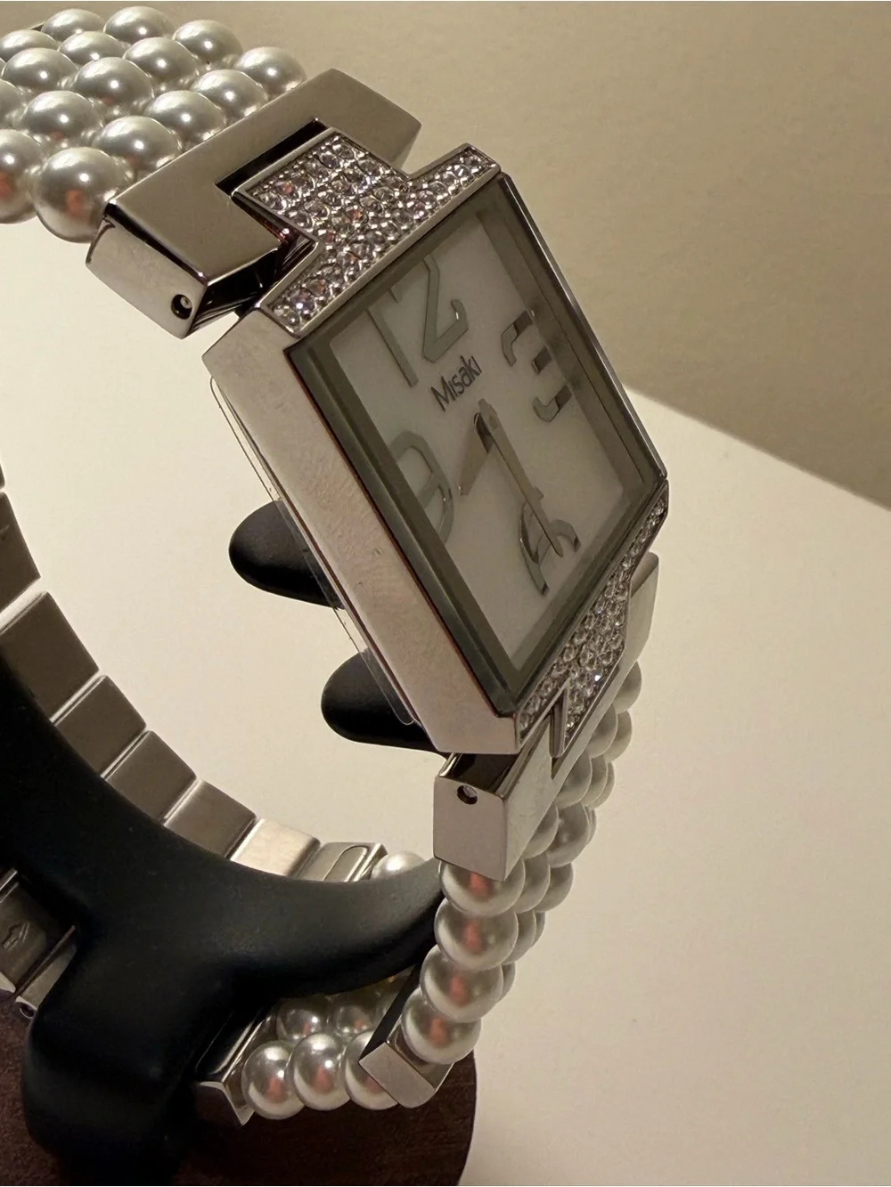 NEW Misaki Monte Carlo Pearl Bracelet Watch – Mother of Pearl Dial